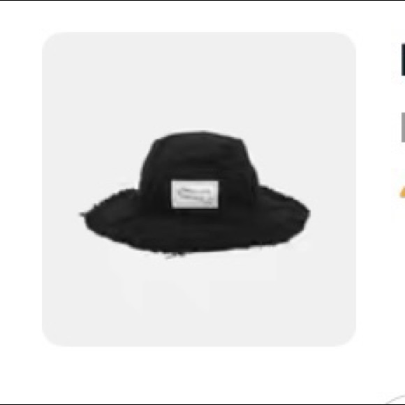 Black Bucket Hat - Picture 1 of 3